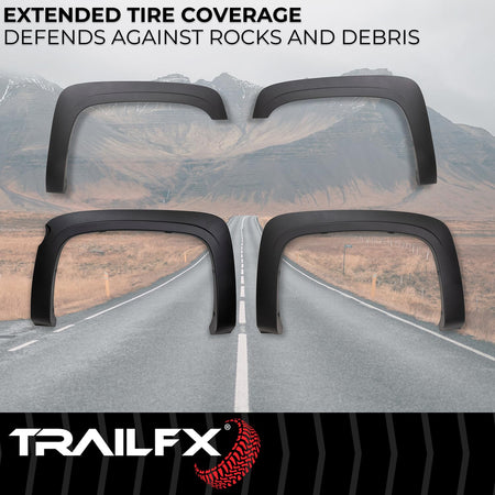 Trailfx Trailfx TFC3003OE Oe Style Flare Smooth Set Of 4 - Outdoor Depot