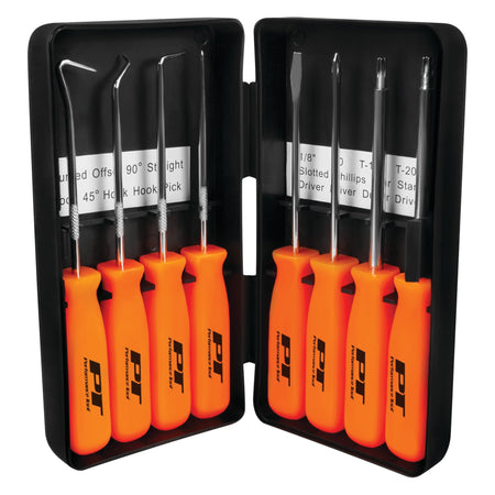 Performance Tool Performance Tool W941 8-Piece Specialty Pick/Driver Set, Precision Pick & Hook Set with - Outdoor Depot