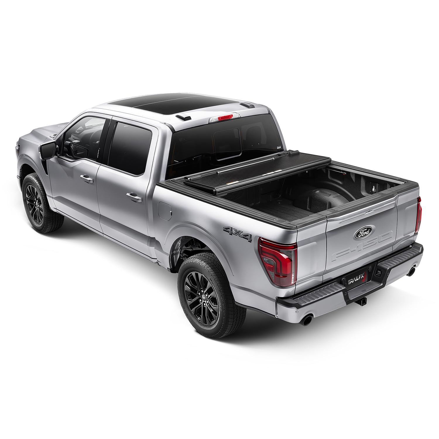Trailfx TrailFX Hard Tri-Fold Tonneau Cover Fits 2021-2025 Ford F-150 5.5 Foot Bed Hard Folding Cover 3 - Outdoor Depot