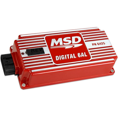 MSD MSD 6425 Digital 6AL Ignition Control w/ Rev Control - Red - Outdoor Depot