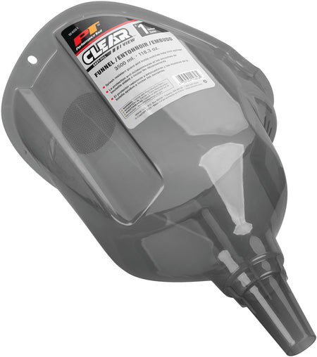 Performance Tool Performance Tool W4051 Clear View Easy-Fill Funnel - 1 Gallon, Transparent, - Outdoor Depot