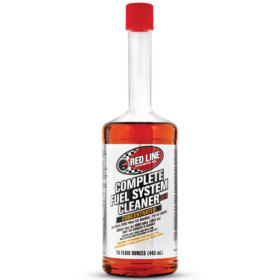 RED LINE 60103 SI-1 Complete Fuel System Cleaner - 15 Ounce- Fuel Injector Cleaner...