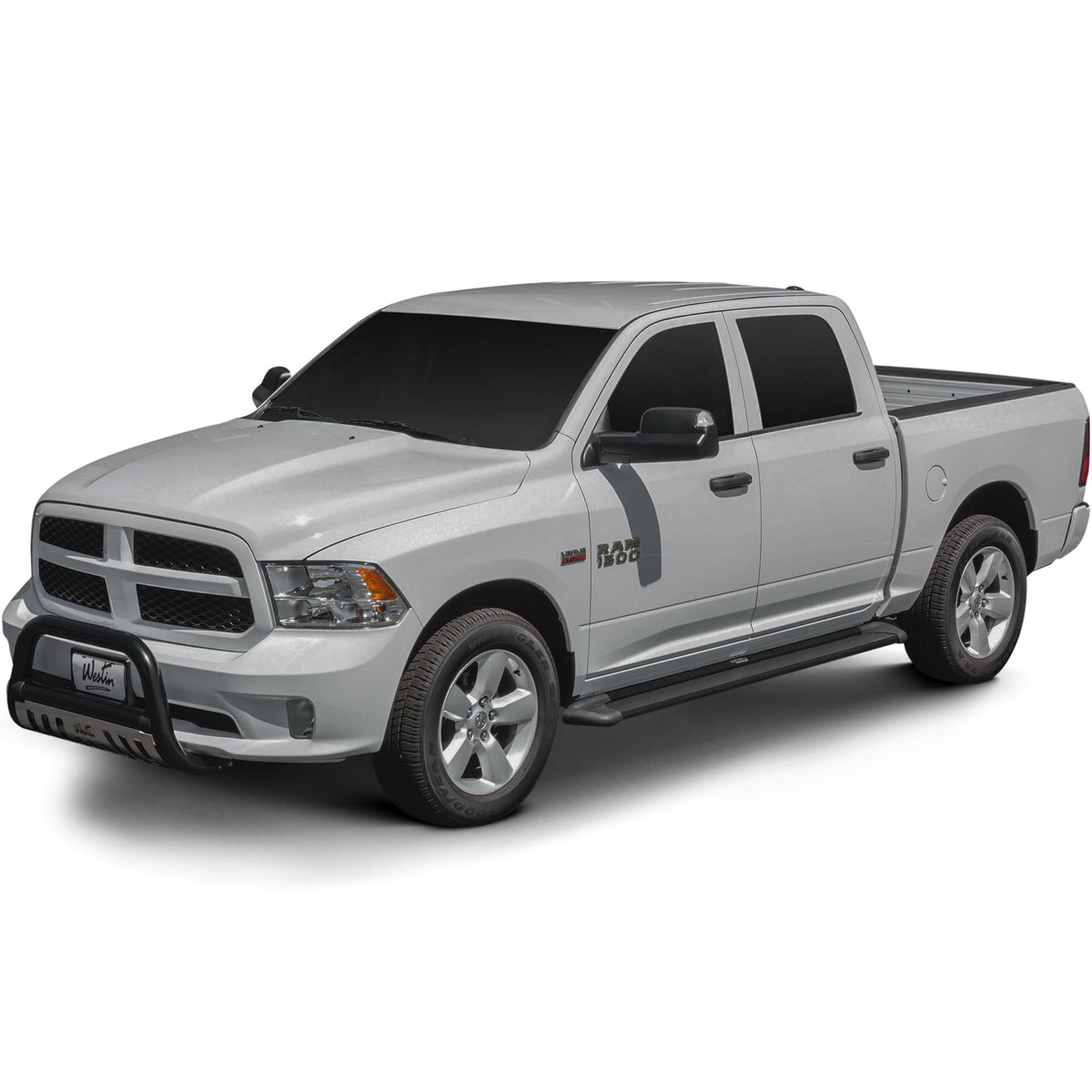 Westin Westin 27-6155 Sure-Grip Running Boards Aluminum Black Pair 85 in. (Required Mounting Kit Sold - Outdoor Depot