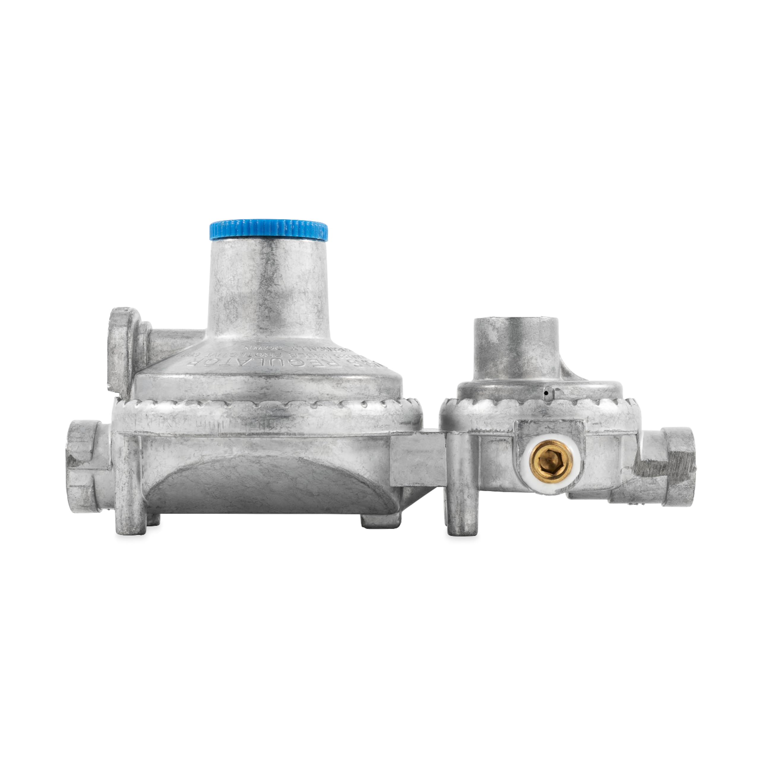 Camco Camco Vertical Two Stage Propane Regulator - Compatible with 20 lb or 30 lb Propane Tanks with ACME - Outdoor Depot