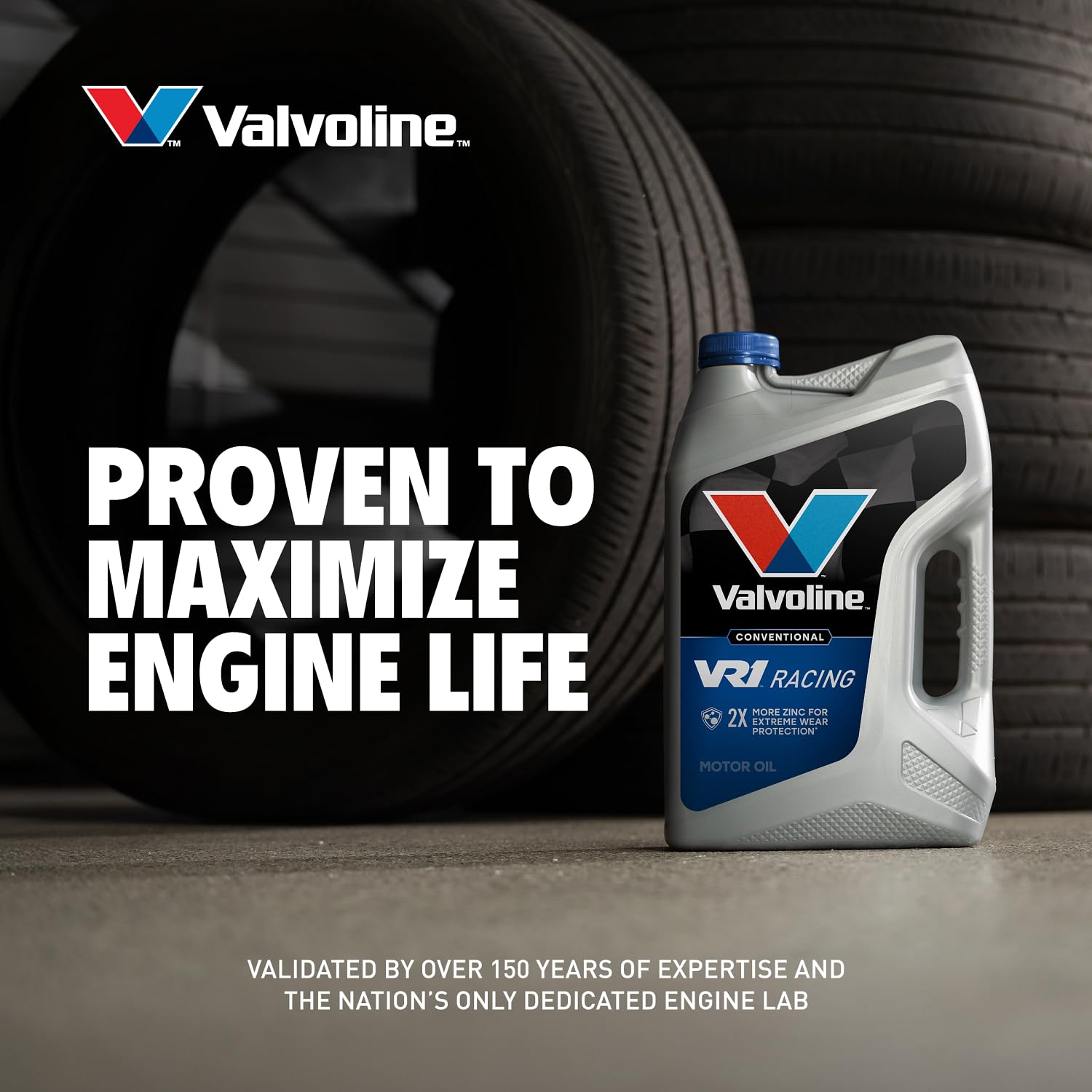 Valvoline Valvoline VR1 Racing SAE 20W-50 Motor Oil 5 QT - Outdoor Depot