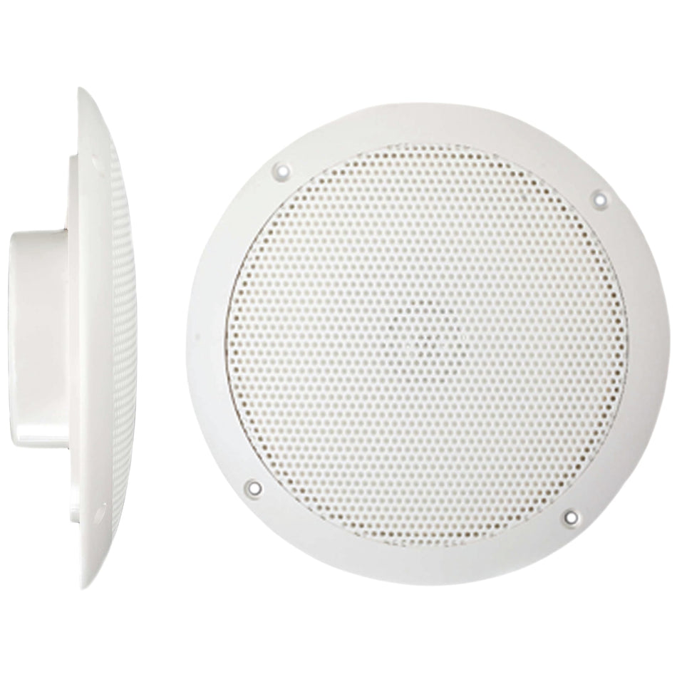 PQN Audio PQN Audio ECO50-4W Waterproof Marine Speakers - RV, Camper, Boat, Wall and Floor Outdoor Speakers - Outdoor Depot