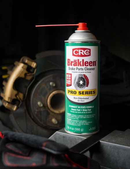 CRC CRC Brakleen 1003663 Brake Cleaner Spray BPC Pro Series Non-Chlorinated 50 State Formula, 20 oz, [1 Pack] - Outdoor Depot