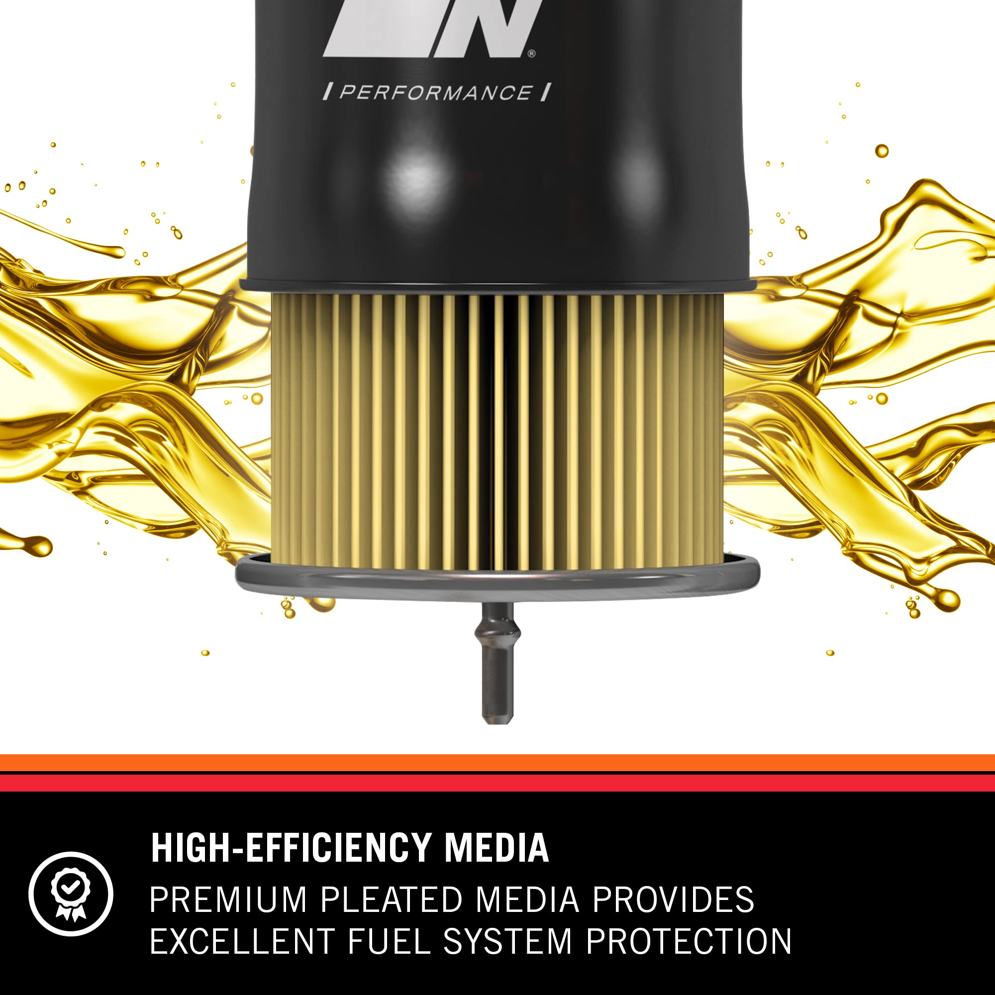 K&N K&N Gasoline Fuel Filter: High Performance Fuel Filter, Premium Engine Protection, Compatible with - Outdoor Depot
