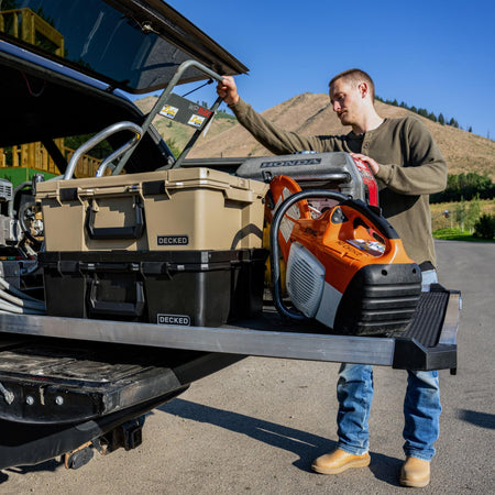 DECKED CargoGlide XL Truck Bed Slide – 2200 lb Capacity, 100% Extension – Heavy-Duty Pickup Cargo Slide for - Outdoor Depot