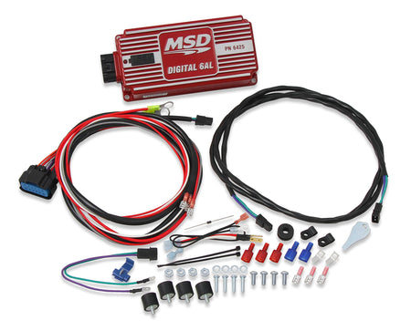 MSD MSD 6425 Digital 6AL Ignition Control w/ Rev Control - Red - Outdoor Depot