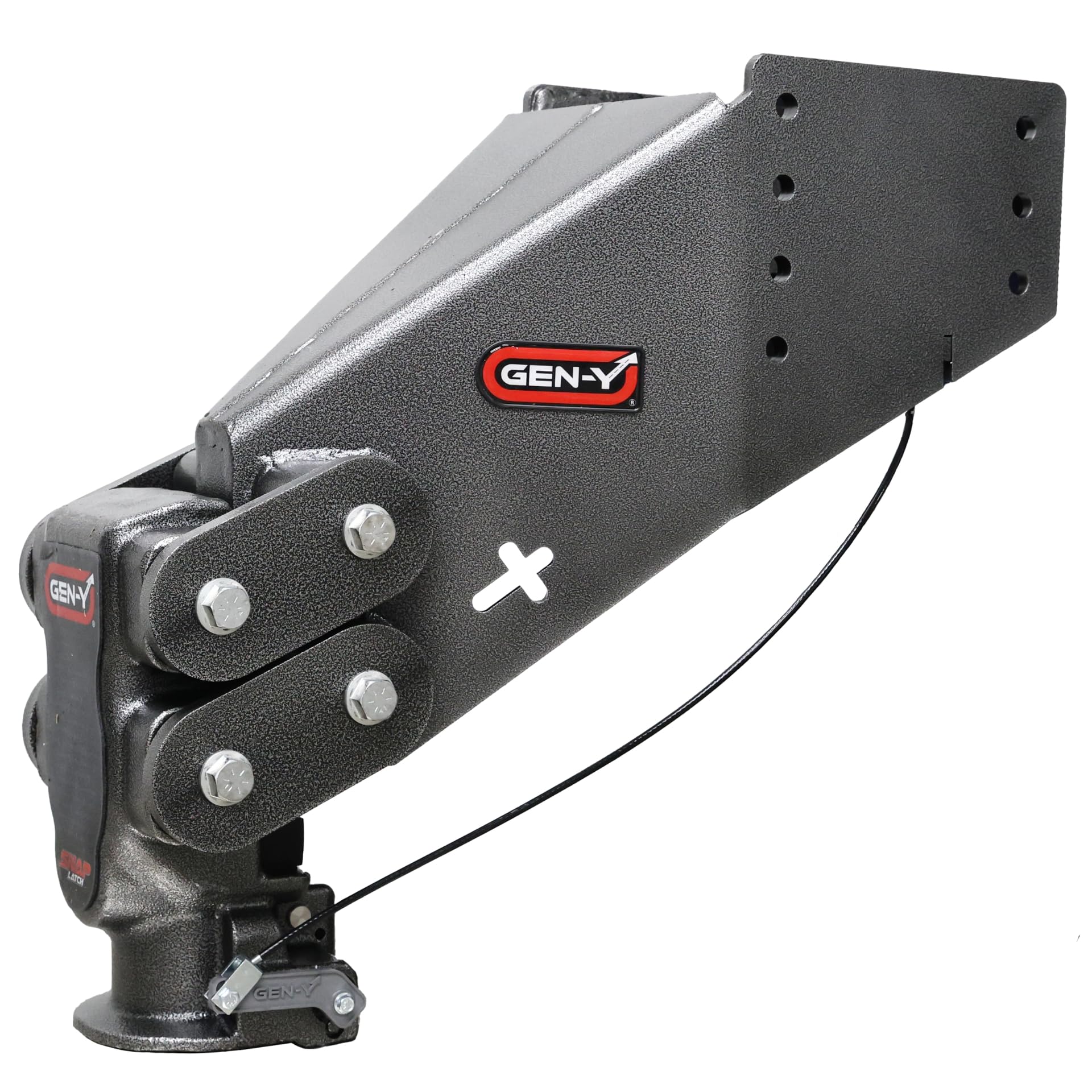 GEN-Y Hitch GEN-Y Hitch Rhino Fifth Wheel Pin Box with Gooseneck SnapLatch Coupler | 1,500-4,500 LBS Pin - Outdoor Depot