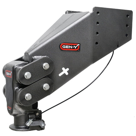 GEN-Y Hitch GEN-Y Hitch Rhino Fifth Wheel Pin Box with Gooseneck SnapLatch Coupler | 1,500-4,500 LBS Pin - Outdoor Depot