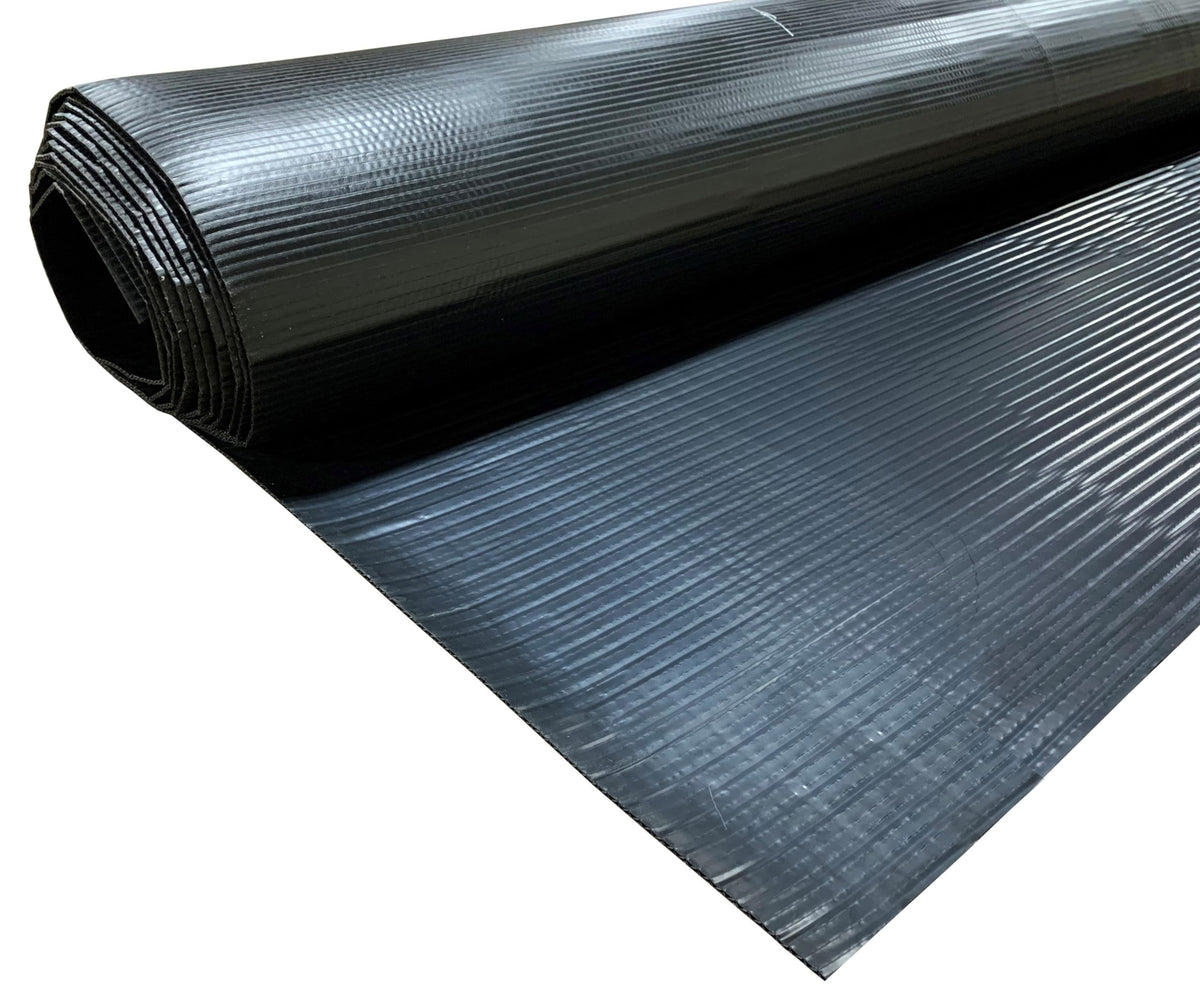 AP Products Rolled COROPLAST UNDERBELLY - 71IN X 36FT, Black - Outdoor Depot