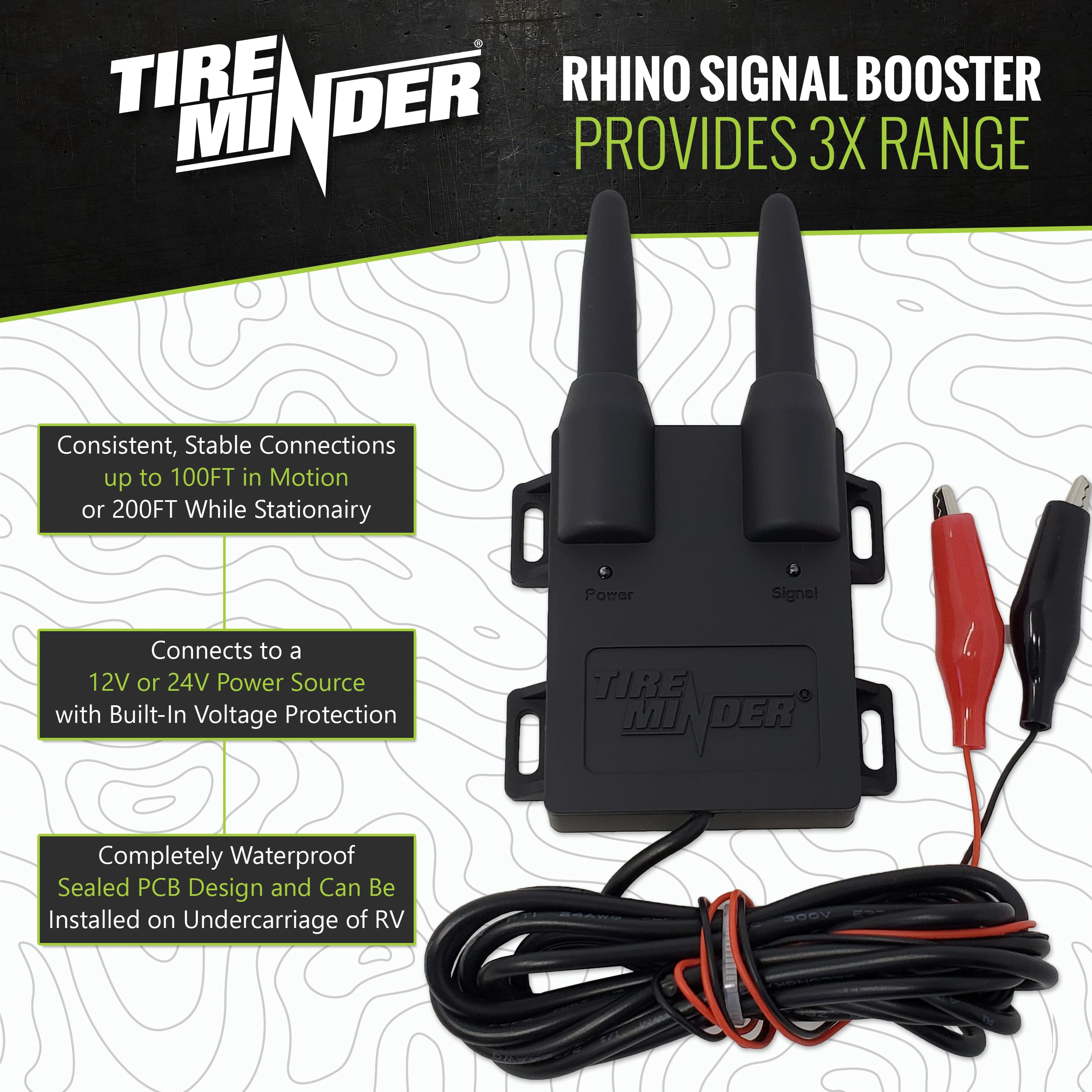 TireMinder TireMinder i10 RV TPMS with 6 Transmitters - Outdoor Depot