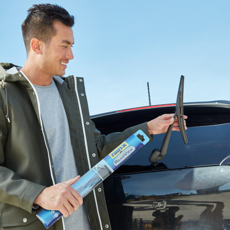 Rain-X Rain-X 850023 RearView 16-A Rear Wiper Blade, 16 Inch Composite Rear Wiper Blade, Fits Rock Lock 2 - Outdoor Depot