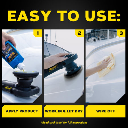 Meguiar's Meguiar's M5616 Marine/RV Pure Wax Carnauba Blend, Long-Lasting Liquid Wax for Protecting Gel - Outdoor Depot
