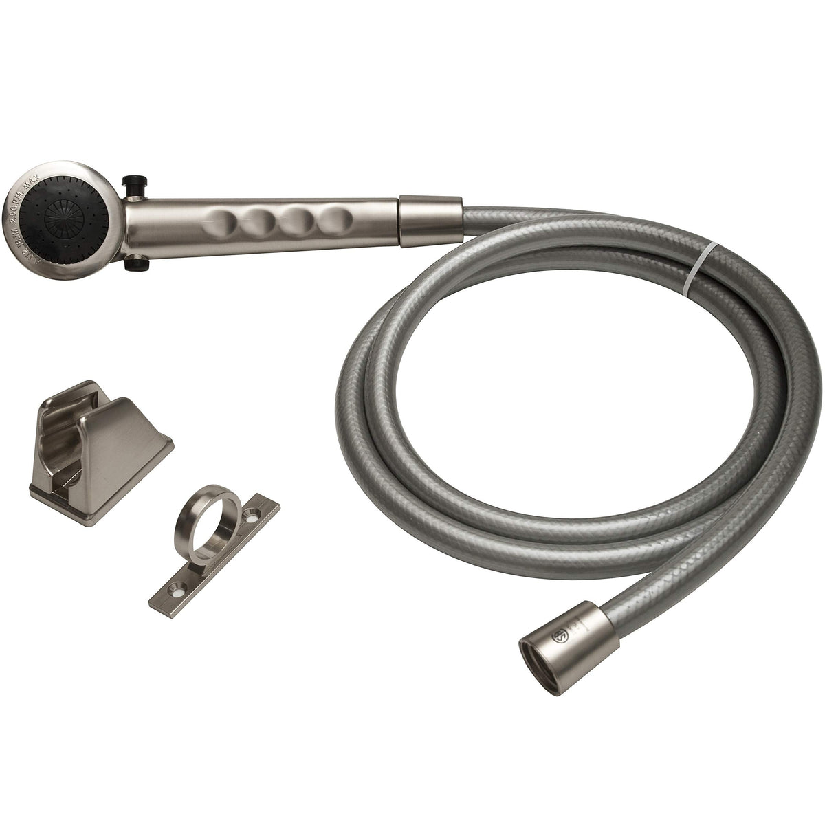 Dura Faucet Dura Faucet DF-SA130-SN Economical Shower Head Hose Kit, Handheld Replacement RV Shower Wand, - Outdoor Depot