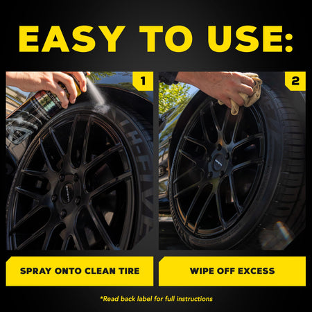 Meguiar's Meguiar's G190315 Ultimate Insane Shine Tire Coating, gives a Finish that Creates a Lasting - Outdoor Depot
