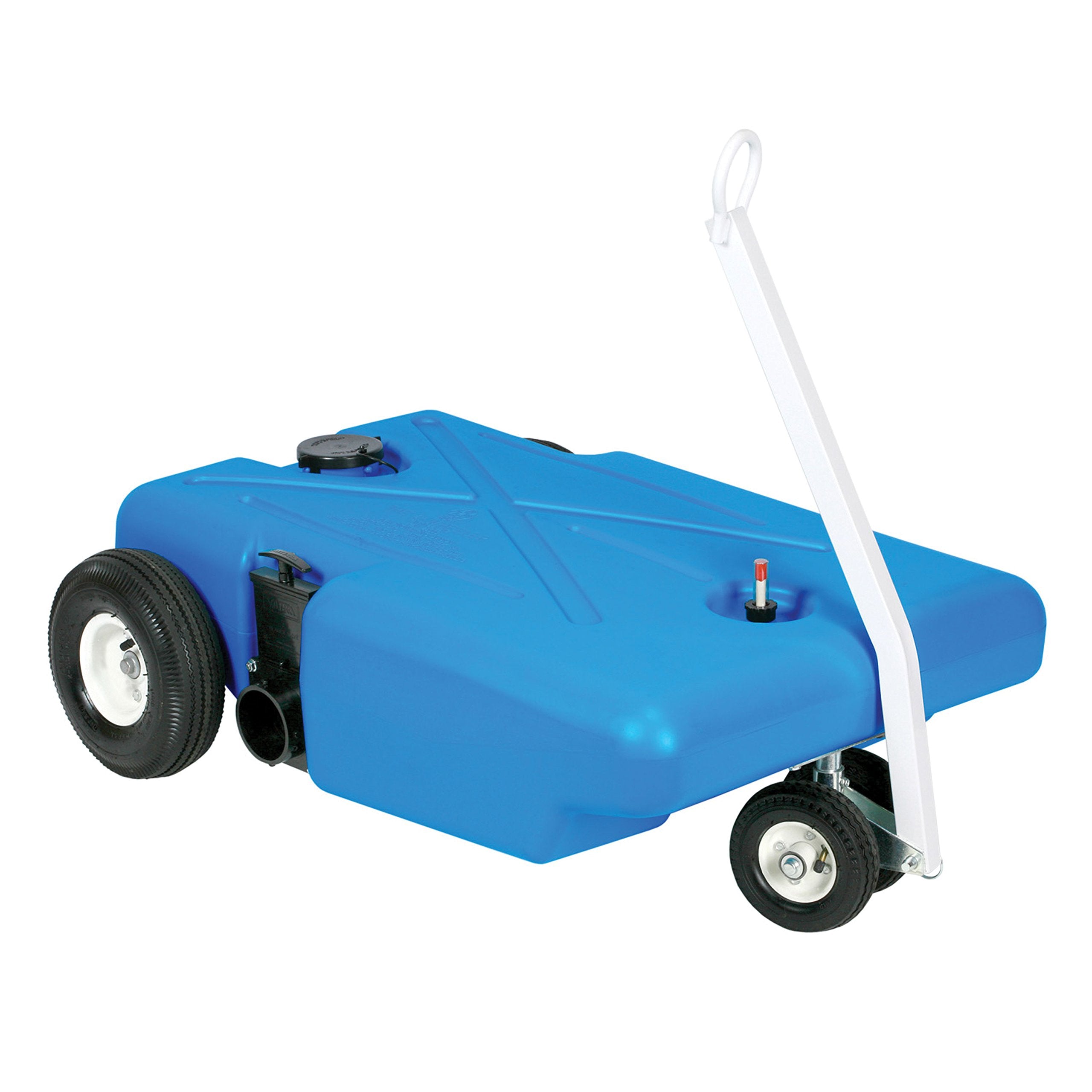 BARKER Barker 25895 4-Wheeler Tote-Along - 25 Gallon, Blue - Outdoor Depot