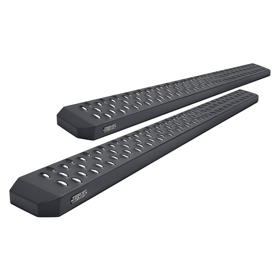 WESTIN 27-81005 Grate Steps Running Boards 46 Driver & 97 Passenger Side Truck & Exterior
