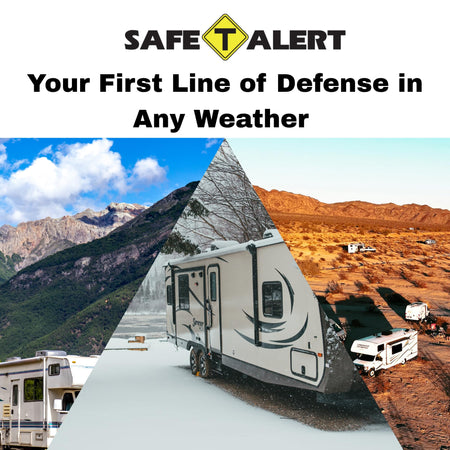 Safe T Alert Safe T Alert - Dual LP/CO Alarm - Flush Mount w/Trim Ring White - 25-742-WT-TR - Outdoor Depot