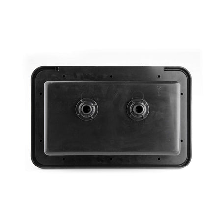 Dura Faucet Dura Faucet DF-SA170-BK RV Weatherproof Exterior Shower Box Kit - Lock and Key (Black) - Outdoor Depot