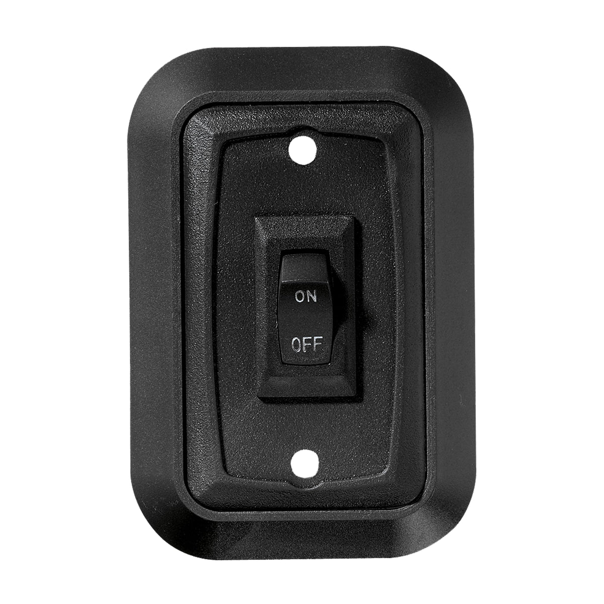 RV Designer RV Designer S652, Wall Plate Switch, Single, Black, 3.53" x 2.39", On/Off - SPST - Outdoor Depot