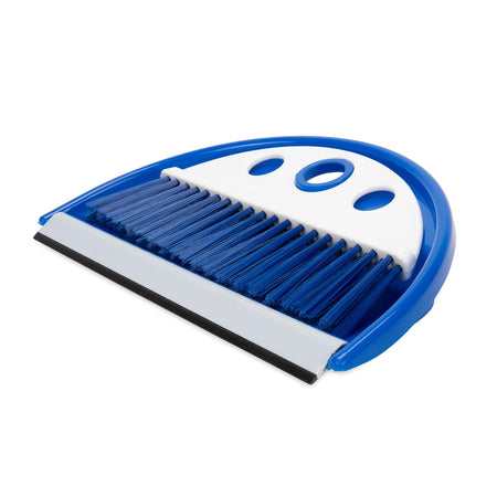 Camco Camco Dust Pan with Whisk Broom-Whisk Broom Snaps into Dust Pan After Use|Hanger Hole for Convenient - Outdoor Depot