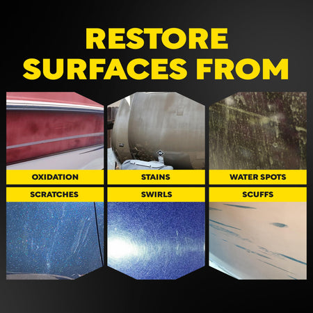 Meguiar's Meguiar's M4916 Marine/RV Heavy Duty Oxidation Remover, Oxidation, Water Spot, Stain, and Boat - Outdoor Depot