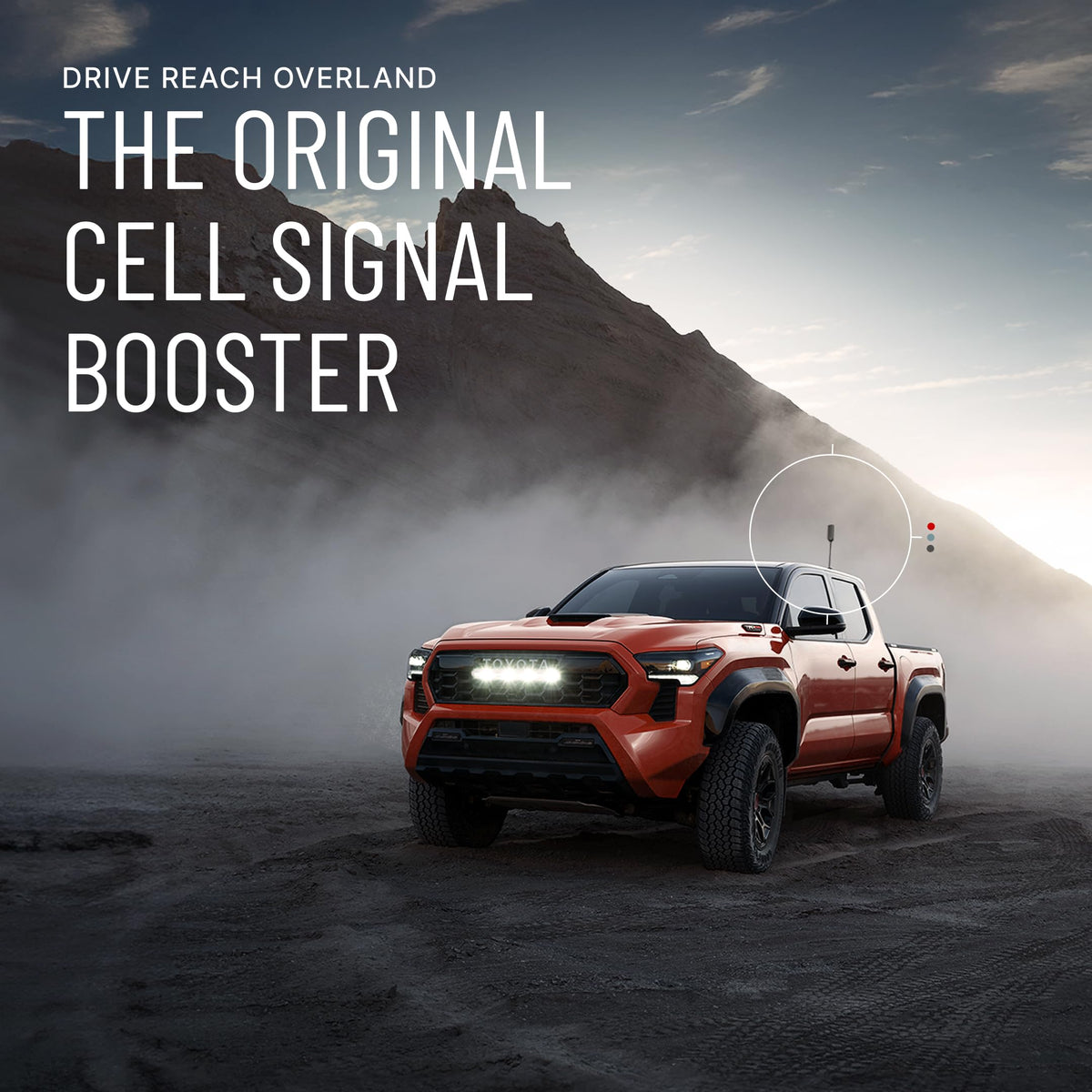 weBoost weBoost Drive Reach Overland - Cell Phone Signal Booster for Off Road Vehicles | Boosts 5G & 4G LTE - Outdoor Depot