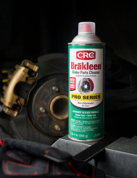 CRC CRC Brakleen 1003663 Brake Cleaner Spray BPC Pro Series Non-Chlorinated 50 State Formula, 20 oz, [1 Pack] - Outdoor Depot