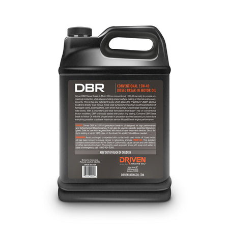 Driven Racing Oil Diesel Break-In Oil 15W-4 - Outdoor Depot