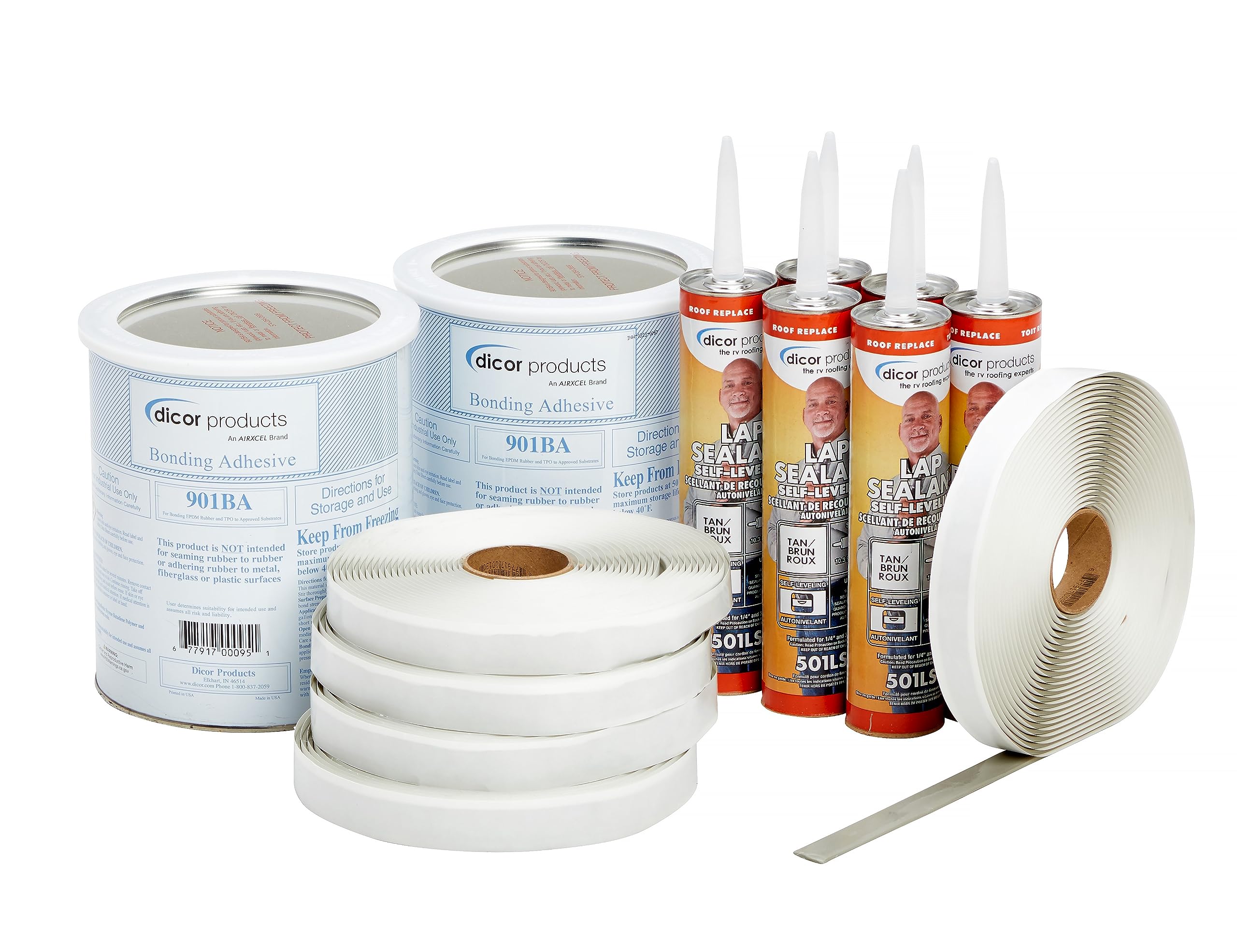 Dicor Dicor 401CK-T Rubber Roof Kit - Outdoor Depot