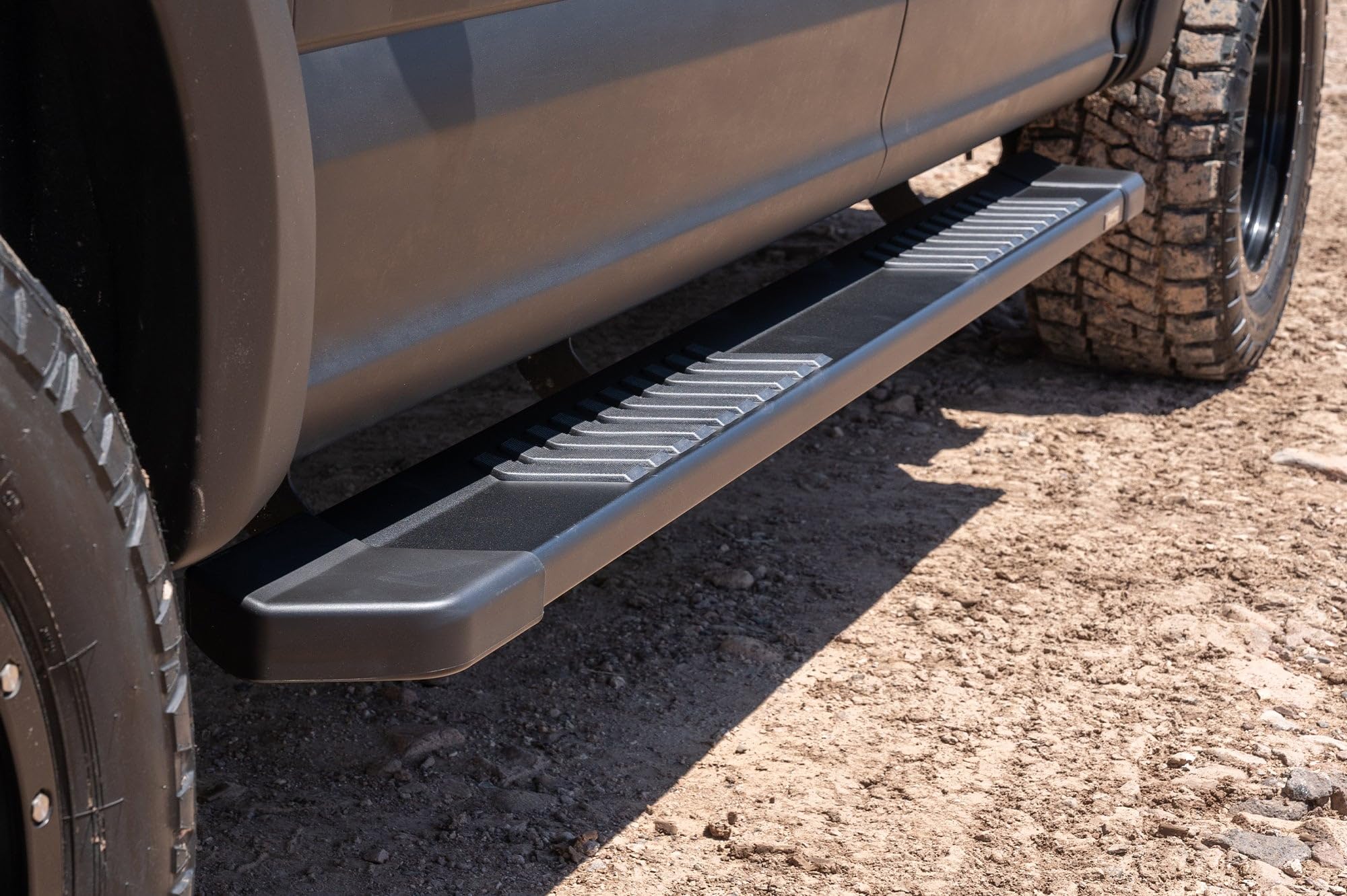 Raptor Series Raptor Series Running Boards Steps 6in OEM Style Black Aluminum Compatible with SuperCrew - Outdoor Depot