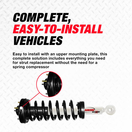 Rancho Rancho RS5000X Loaded RS551830 Suspension Strut and Coil Spring Assembly - Outdoor Depot
