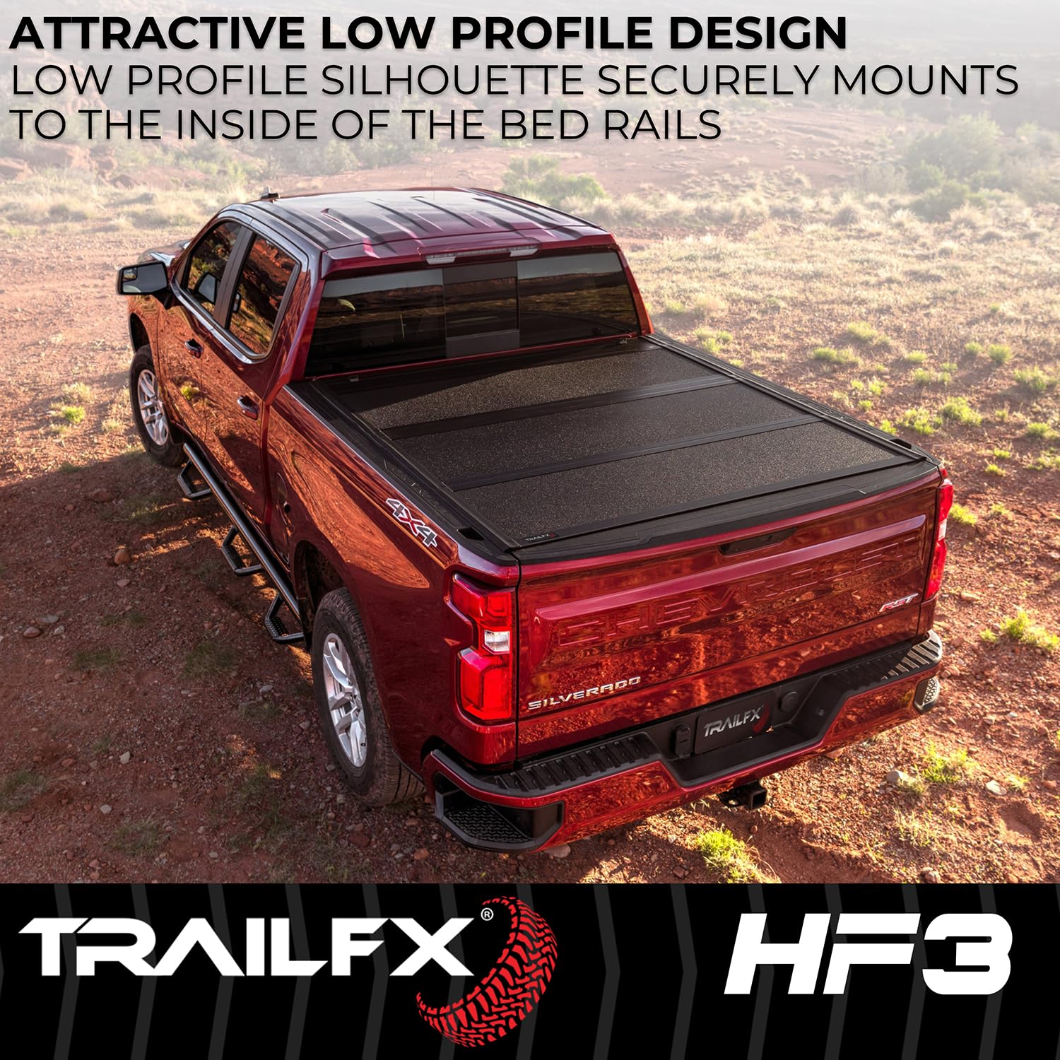 Trailfx TrailFX Hard Tri-Fold Tonneau Cover Fits 2021-2025 Ford F-150 5.5 Foot Bed Hard Folding Cover 3 - Outdoor Depot