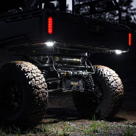 KC KC Cyclone V2 LED - Single Light - Clear Lens - 5W Flood Beam - Outdoor Depot