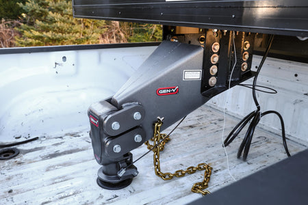 GEN-Y Hitch GEN-Y Hitch Rhino Fifth Wheel Pin Box with Gooseneck SnapLatch Coupler | 1,500-4,500 LBS Pin - Outdoor Depot
