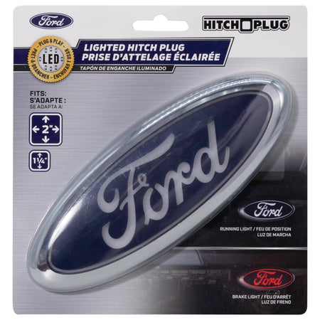 Plasticolor Plasticolor 002317R01 Ford Lighted Hitch Cover - Outdoor Depot