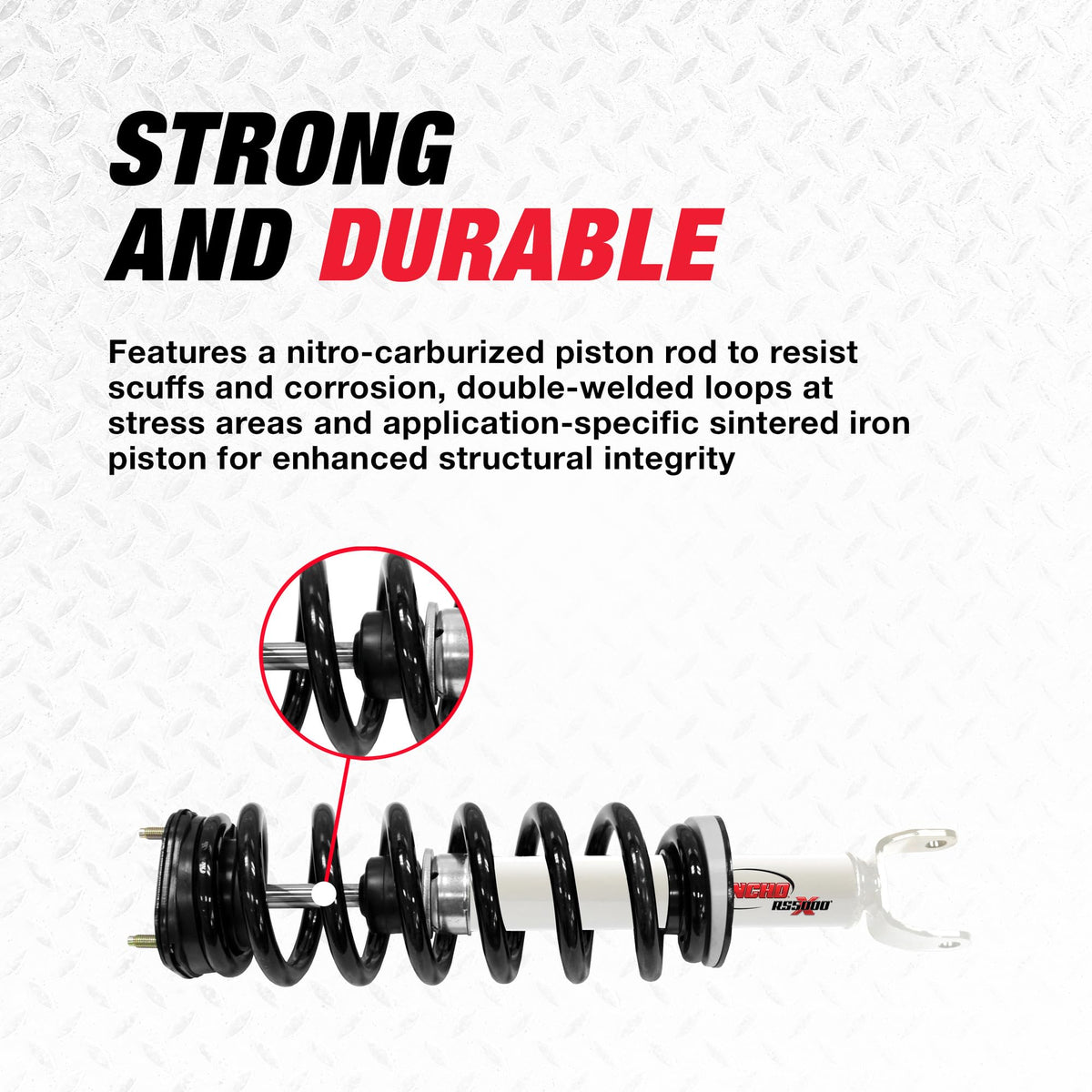 Rancho Rancho RS5000X Loaded RS551830 Suspension Strut and Coil Spring Assembly - Outdoor Depot