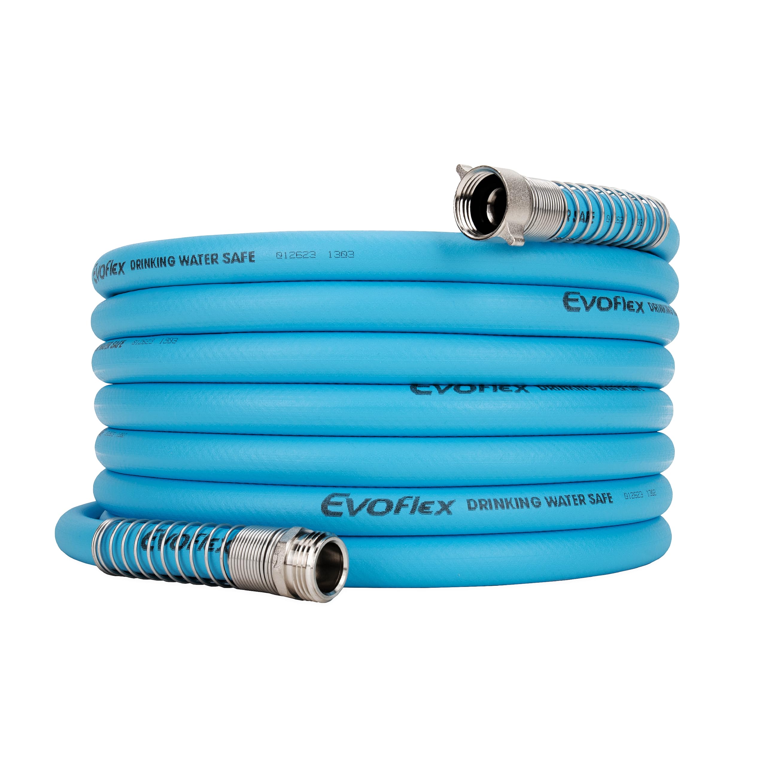 Camco Camco EvoFlex 25-Foot Drinking Water Hose | Features an Extra Flexible Construction | Stainless Steel - Outdoor Depot