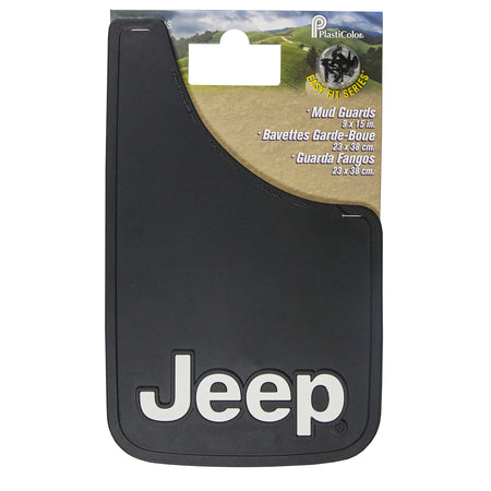 Plasticolor Jeep 9x15 Mud Guards, 9" x 15" Mud Guards by Plasticolor (000491R01) - Outdoor Depot