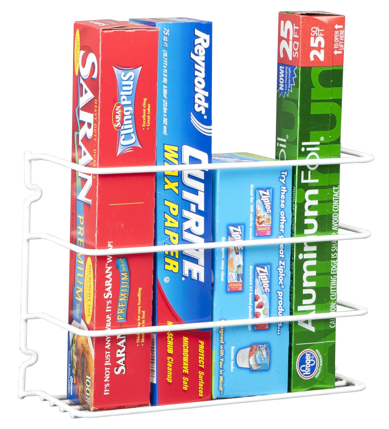 AP Products Grayline, White 40231, Door or Wall Wrap Rack, 1-Pack - Outdoor Depot
