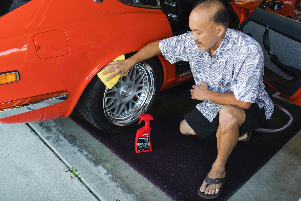 Mothers Mothers Protectant, 24 oz. – Long-Lasting UV Protection for Rubber, Vinyl & Plastic, Shields Dash, - Outdoor Depot