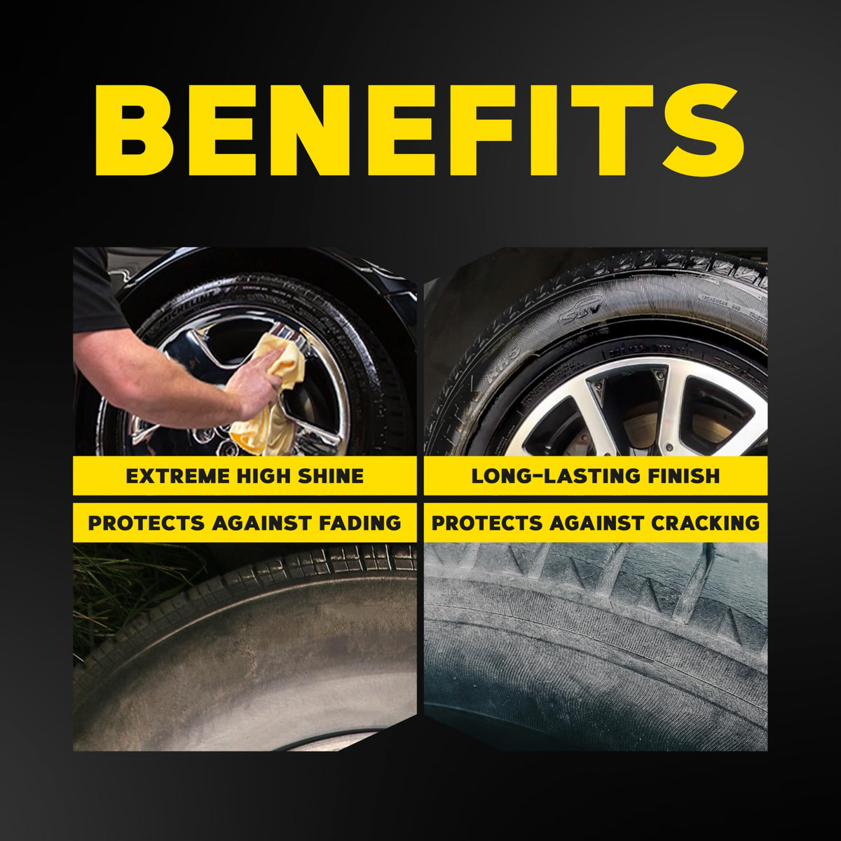 Meguiar's Meguiar's G190315 Ultimate Insane Shine Tire Coating, gives a Finish that Creates a Lasting - Outdoor Depot