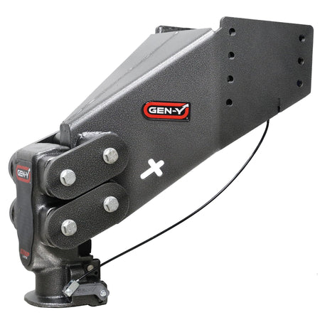 GEN-Y Hitch GEN-Y Hitch Rhino Fifth Wheel Pin Box with Gooseneck SnapLatch Coupler | 3,500-6,500 LBS Pin - Outdoor Depot