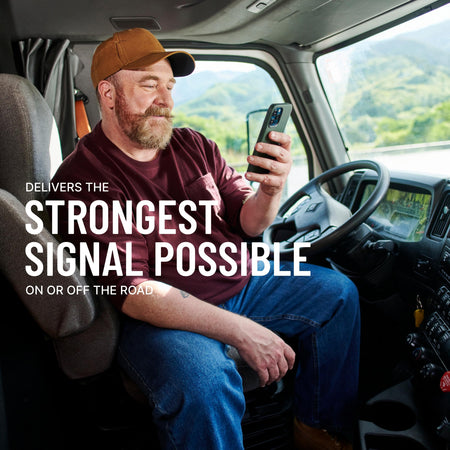 weBoost weBoost Drive Reach OTR - Cell Phone Signal Booster for Trucks and SUVs | Boosts 5G & 4G LTE for All - Outdoor Depot