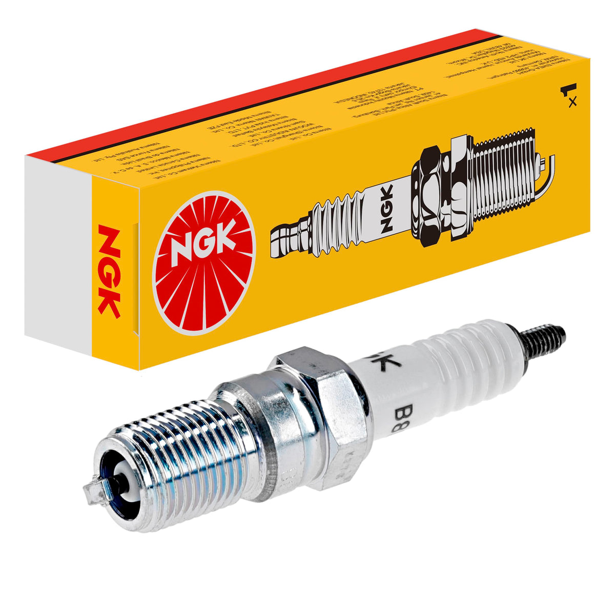 NGK NGK (1049) B8EFS Standard Spark Plug, Pack of 1 - Outdoor Depot