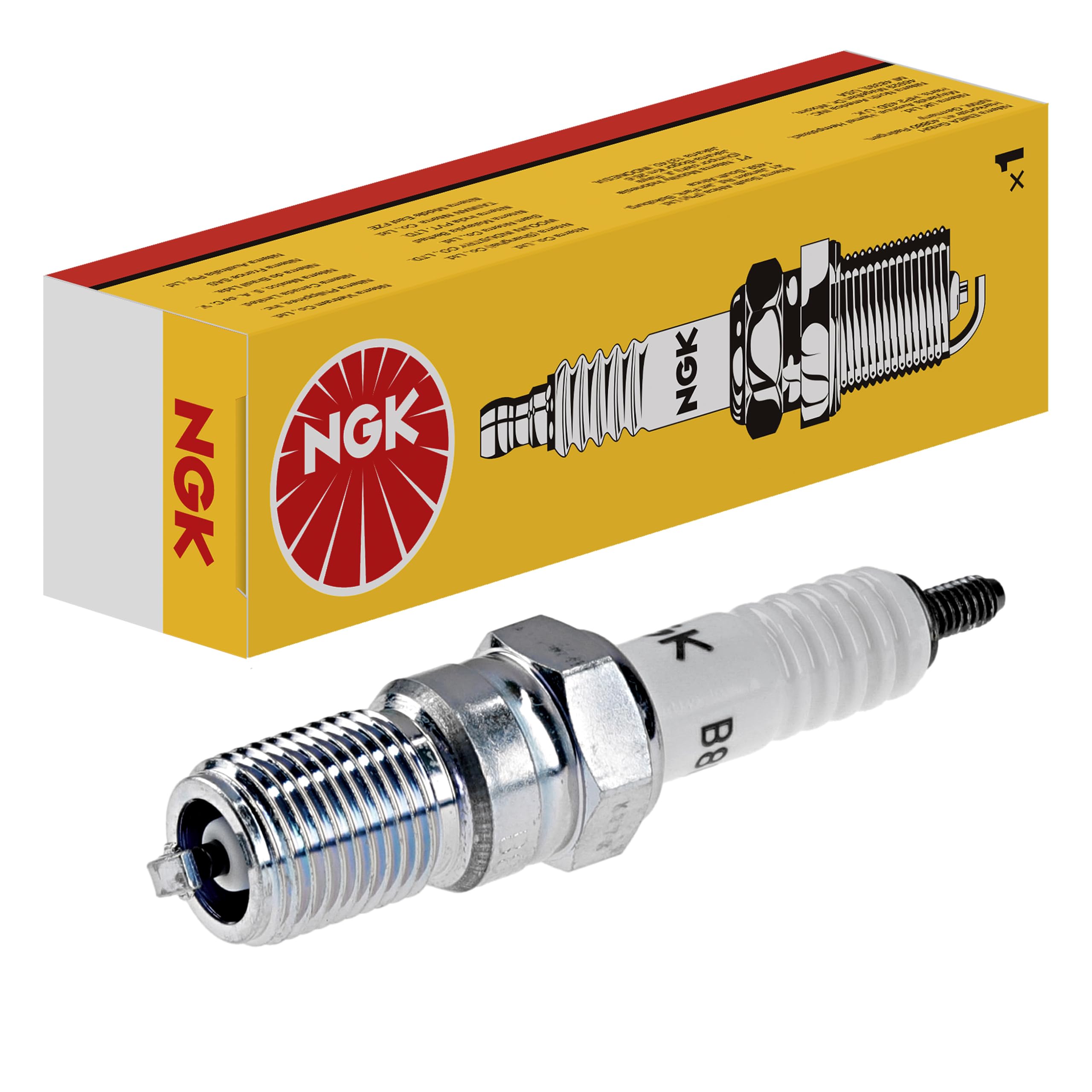 NGK NGK (1049) B8EFS Standard Spark Plug, Pack of 1 - Outdoor Depot