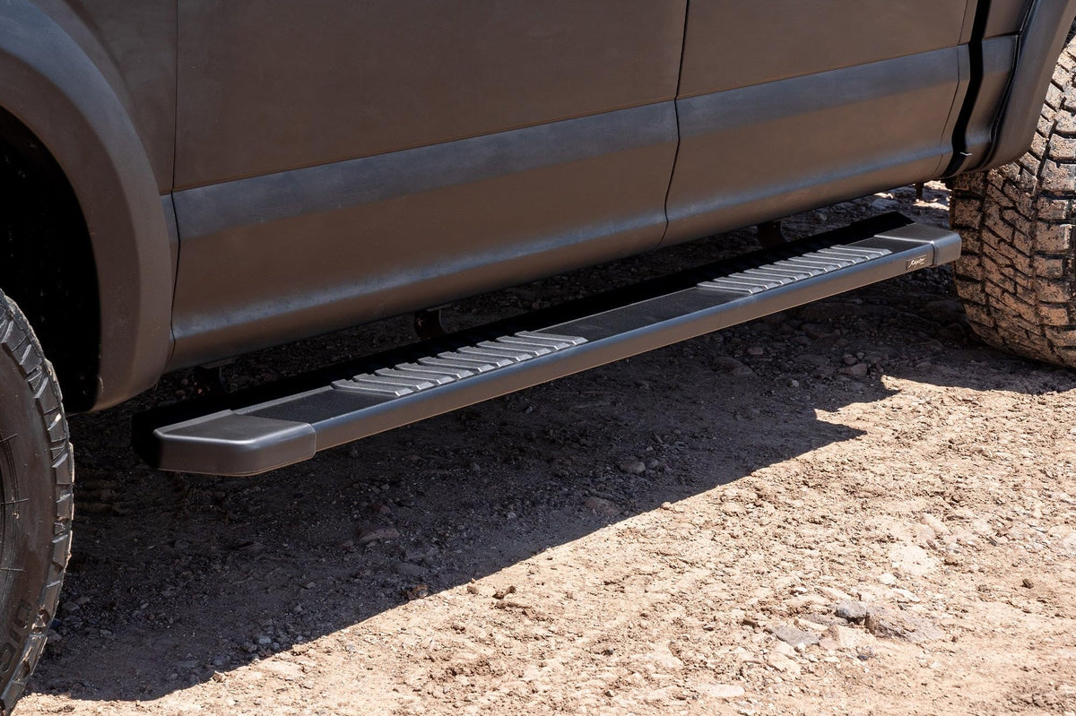 Raptor Series Raptor Series Running Boards Steps 6in OEM Style Black Aluminum Compatible with SuperCrew - Outdoor Depot